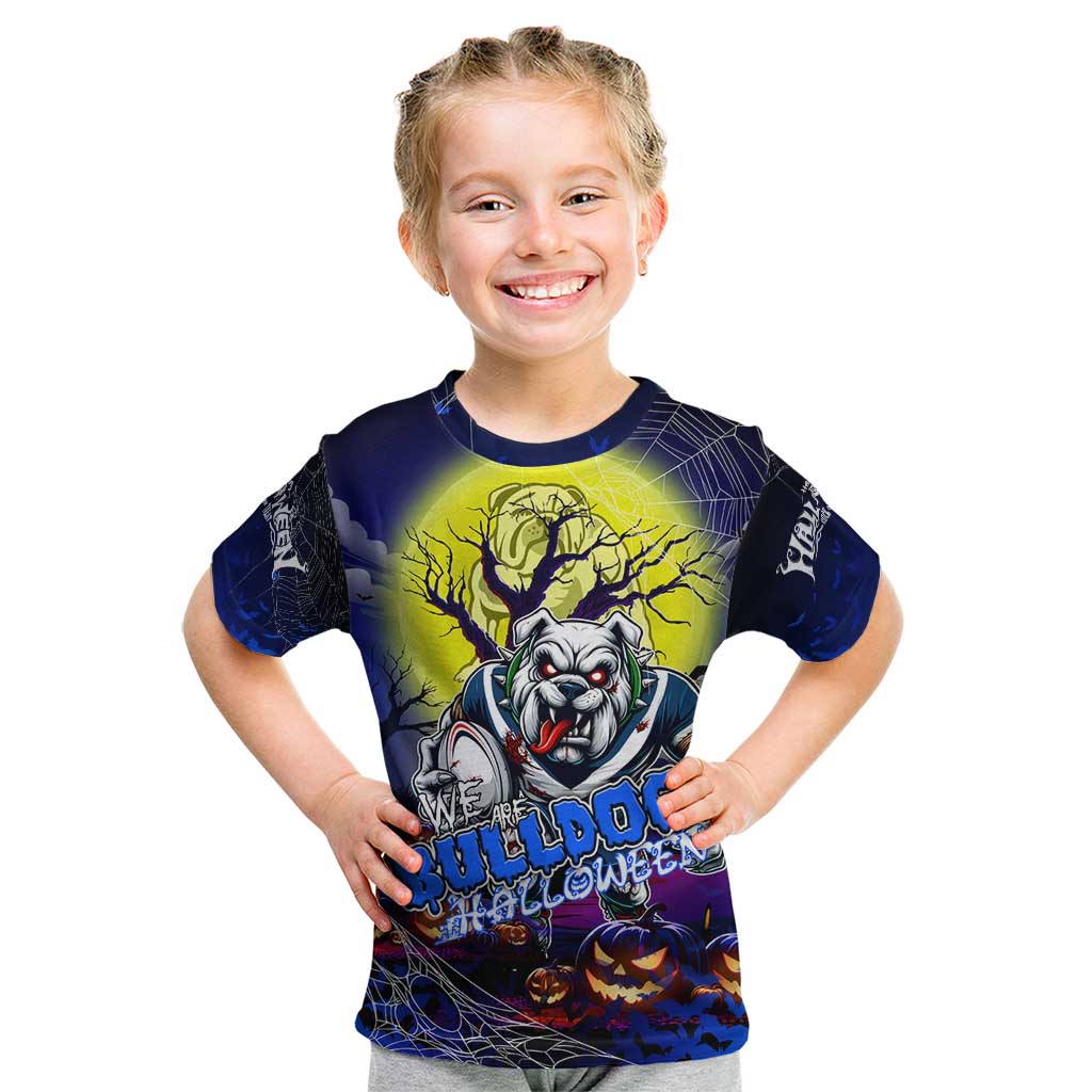 We Are Bulldogs Halloween Kid T Shirt Pumpkin Scary Spooky Season - Aussie Hoodie
