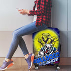 We Are Bulldogs Halloween Luggage Cover Pumpkin Scary Spooky Season - Aussie Hoodie