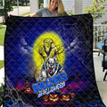 We Are Bulldogs Halloween Quilt Pumpkin Scary Spooky Season - Aussie Hoodie