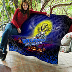 We Are Bulldogs Halloween Quilt Pumpkin Scary Spooky Season - Aussie Hoodie