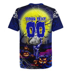 We Are Bulldogs Halloween Rugby Jersey Pumpkin Scary Spooky Season - Aussie Hoodie