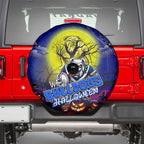 We Are Bulldogs Halloween Spare Tire Cover Pumpkin Scary Spooky Season - Aussie Hoodie