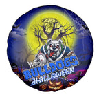 We Are Bulldogs Halloween Spare Tire Cover Pumpkin Scary Spooky Season - Aussie Hoodie