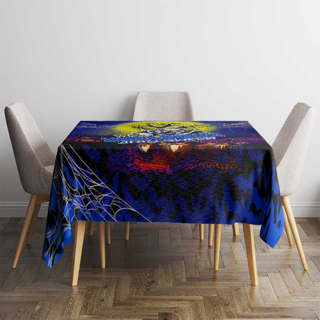 We Are Bulldogs Halloween Tablecloth Pumpkin Scary Spooky Season - Aussie Hoodie