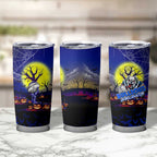 We Are Bulldogs Halloween Tumbler Cup Pumpkin Scary Spooky Season - Aussie Hoodie