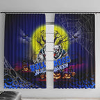 We Are Bulldogs Halloween Window Curtain Pumpkin Scary Spooky Season - Aussie Hoodie