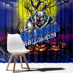 We Are Bulldogs Halloween Window Curtain Pumpkin Scary Spooky Season - Aussie Hoodie