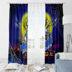 We Are Bulldogs Halloween Window Curtain Pumpkin Scary Spooky Season - Aussie Hoodie