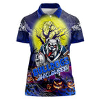 We Are Bulldogs Halloween Women Polo Shirt Pumpkin Scary Spooky Season - Aussie Hoodie