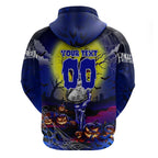 We Are Bulldogs Halloween Zip Hoodie Pumpkin Scary Spooky Season - Aussie Hoodie