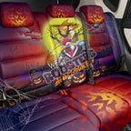 We Are Roosters Halloween Back Car Seat Cover Pumpkin Scary Spooky Season - Aussie Hoodie