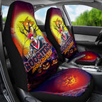 We Are Roosters Halloween Car Seat Cover Pumpkin Scary Spooky Season - Aussie Hoodie