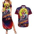 We Are Roosters Halloween Couples Matching Summer Maxi Dress and Hawaiian Shirt Pumpkin Scary Spooky Season - Aussie Hoodie