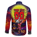 We Are Roosters Halloween Family Matching Off Shoulder Maxi Dress and Hawaiian Shirt Pumpkin Scary Spooky Season - Aussie Hoodie