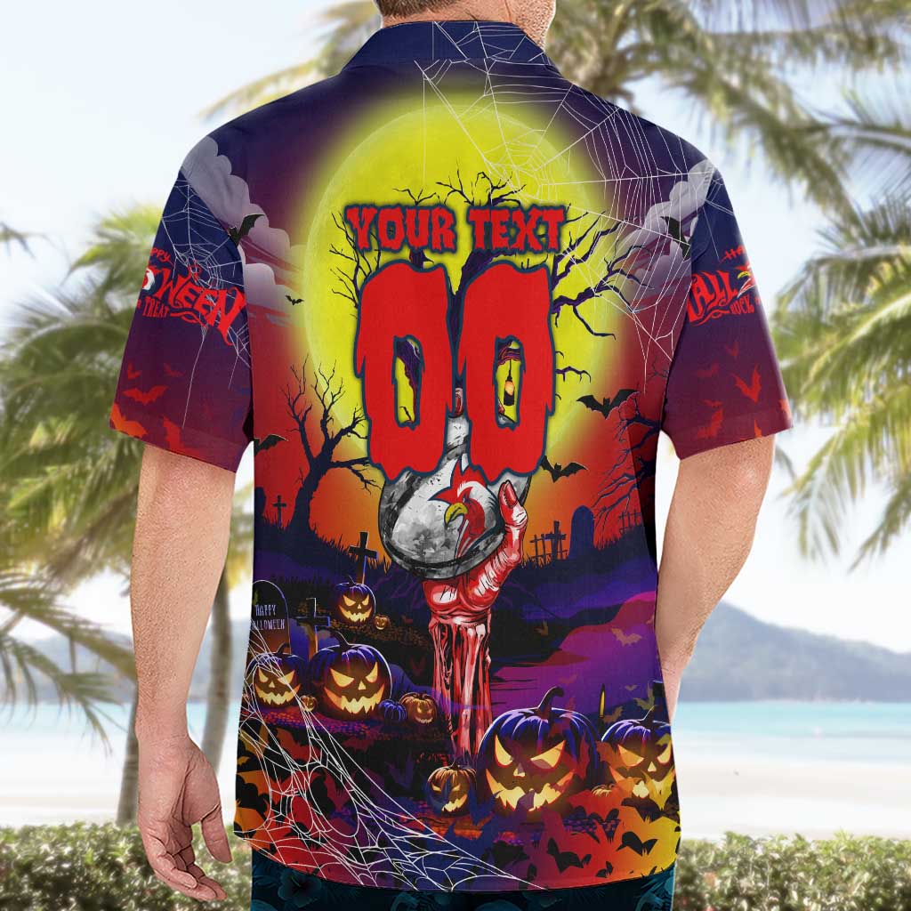 We Are Roosters Halloween Hawaiian Shirt Pumpkin Scary Spooky Season - Aussie Hoodie