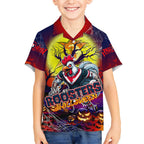 We Are Roosters Halloween Hawaiian Shirt Pumpkin Scary Spooky Season - Aussie Hoodie