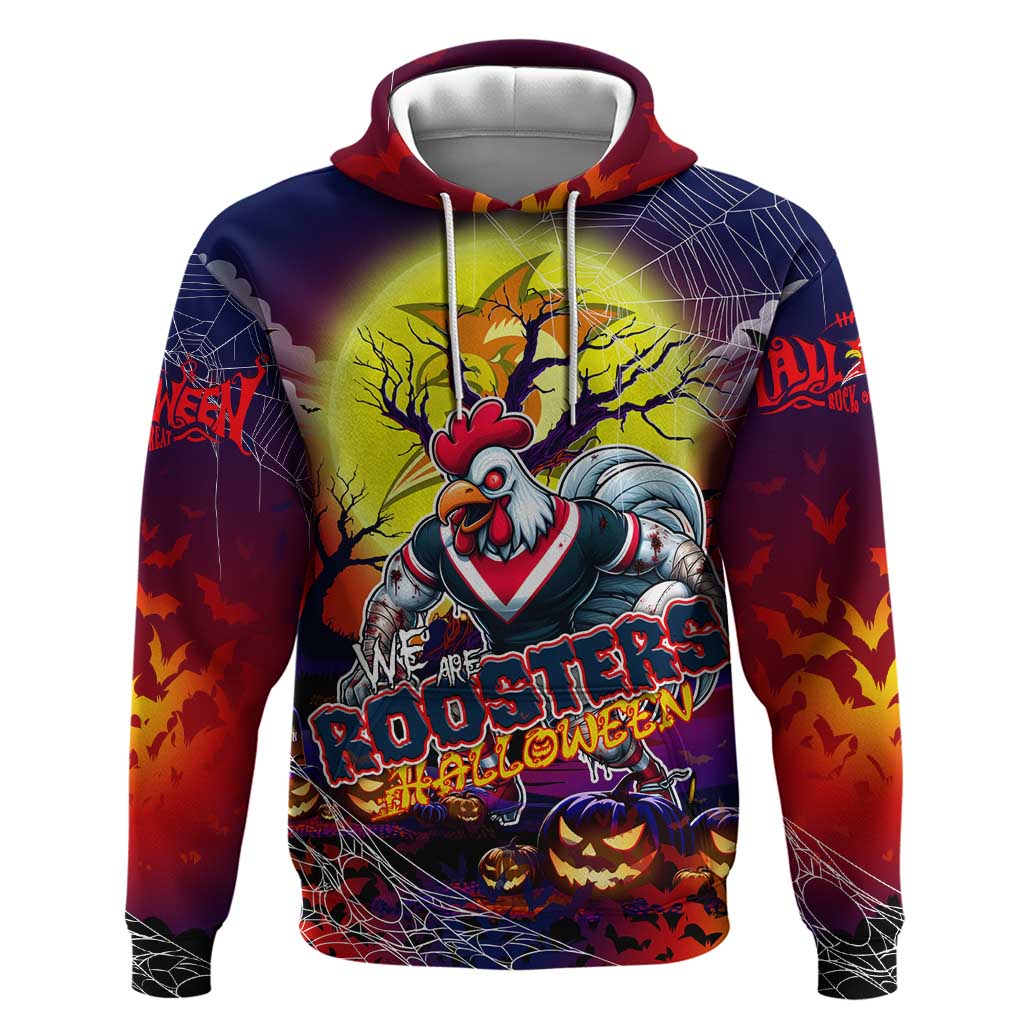 We Are Roosters Halloween Hoodie Pumpkin Scary Spooky Season - Aussie Hoodie