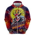 We Are Roosters Halloween Hoodie Pumpkin Scary Spooky Season - Aussie Hoodie