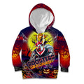 We Are Roosters Halloween Kid Hoodie Pumpkin Scary Spooky Season - Aussie Hoodie