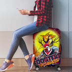 We Are Roosters Halloween Luggage Cover Pumpkin Scary Spooky Season - Aussie Hoodie