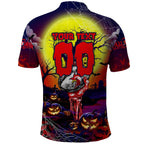 We Are Roosters Halloween Polo Shirt Pumpkin Scary Spooky Season - Aussie Hoodie