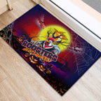 We Are Roosters Halloween Rubber Doormat Pumpkin Scary Spooky Season - Aussie Hoodie