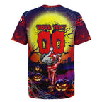 We Are Roosters Halloween Rugby Jersey Pumpkin Scary Spooky Season - Aussie Hoodie