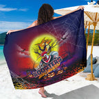 We Are Roosters Halloween Sarong Pumpkin Scary Spooky Season - Aussie Hoodie