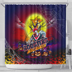 We Are Roosters Halloween Shower Curtain Pumpkin Scary Spooky Season - Aussie Hoodie