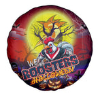 We Are Roosters Halloween Spare Tire Cover Pumpkin Scary Spooky Season - Aussie Hoodie