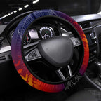 We Are Roosters Halloween Steering Wheel Cover Pumpkin Scary Spooky Season - Aussie Hoodie