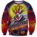 We Are Roosters Halloween Sweatshirt Pumpkin Scary Spooky Season - Aussie Hoodie