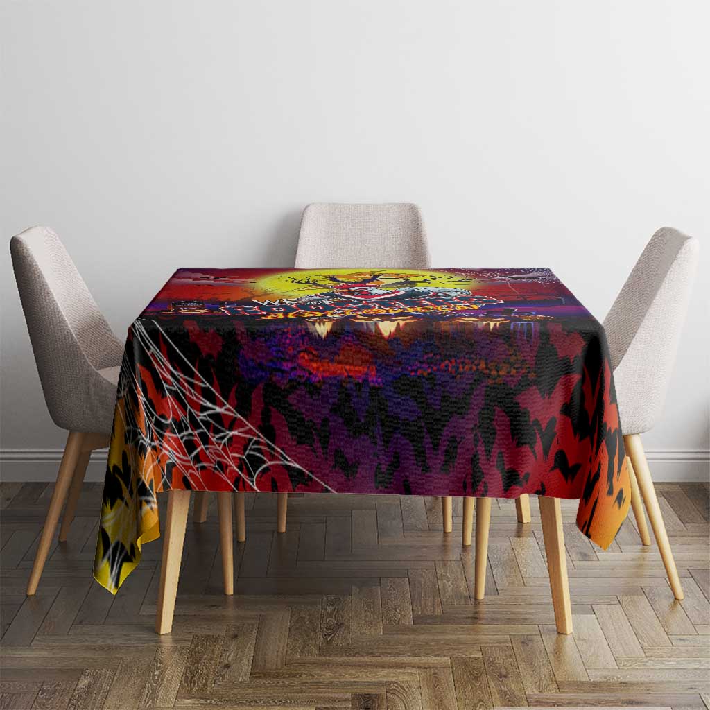 We Are Roosters Halloween Tablecloth Pumpkin Scary Spooky Season - Aussie Hoodie