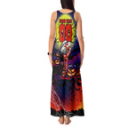 We Are Roosters Halloween Tank Maxi Dress Pumpkin Scary Spooky Season - Aussie Hoodie