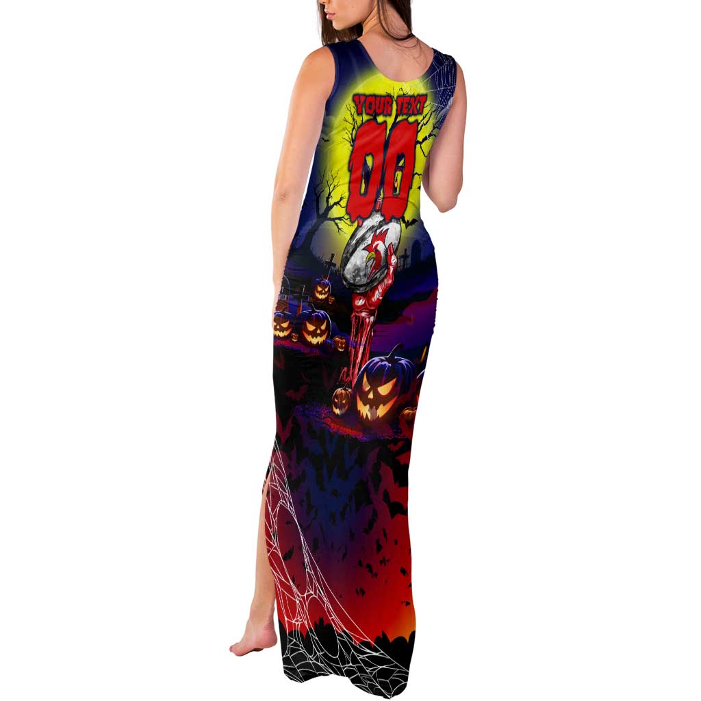 We Are Roosters Halloween Tank Maxi Dress Pumpkin Scary Spooky Season - Aussie Hoodie