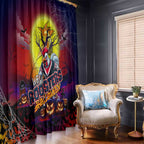 We Are Roosters Halloween Window Curtain Pumpkin Scary Spooky Season - Aussie Hoodie