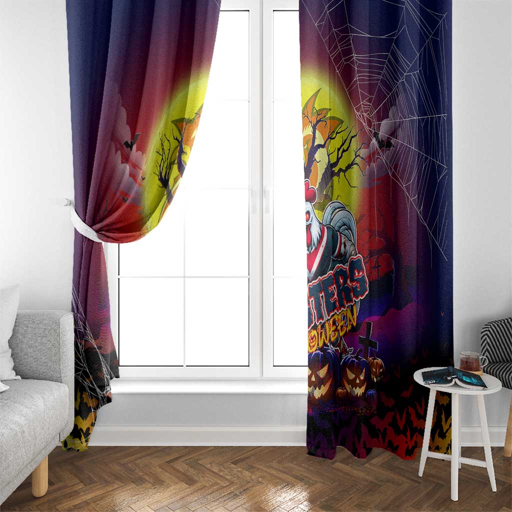 We Are Roosters Halloween Window Curtain Pumpkin Scary Spooky Season - Aussie Hoodie