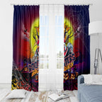We Are Roosters Halloween Window Curtain Pumpkin Scary Spooky Season - Aussie Hoodie
