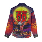 We Are Roosters Halloween Women Casual Shirt Pumpkin Scary Spooky Season - Aussie Hoodie