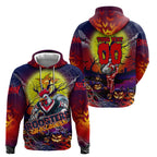 We Are Roosters Halloween Zip Hoodie Pumpkin Scary Spooky Season - Aussie Hoodie