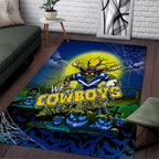 We Are Cowboys Halloween Area Rug Pumpkin Scary Spooky Season - Aussie Hoodie