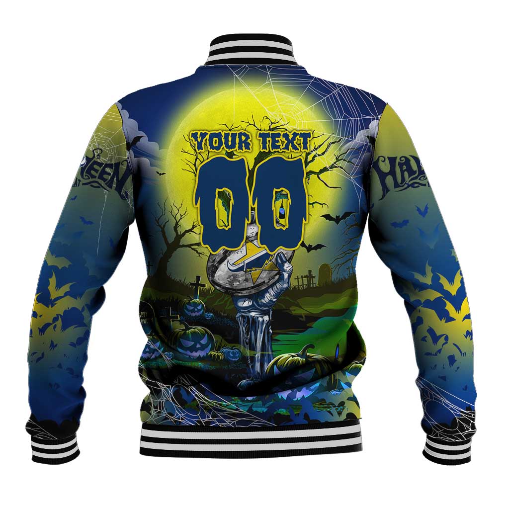 We Are Cowboys Halloween Baseball Jacket Pumpkin Scary Spooky Season - Aussie Hoodie