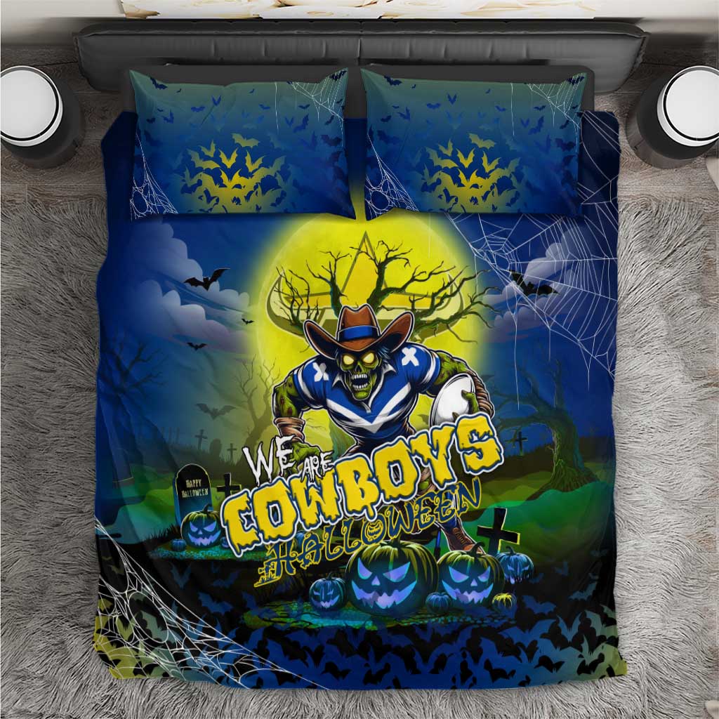 We Are Cowboys Halloween Bedding Set Pumpkin Scary Spooky Season - Aussie Hoodie