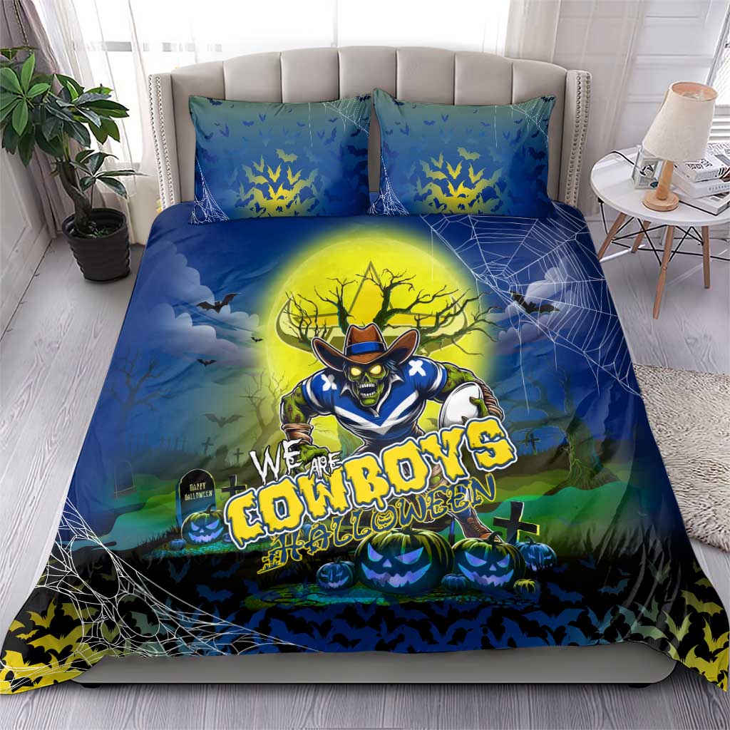 We Are Cowboys Halloween Bedding Set Pumpkin Scary Spooky Season - Aussie Hoodie