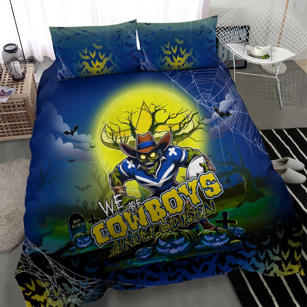 We Are Cowboys Halloween Bedding Set Pumpkin Scary Spooky Season - Aussie Hoodie