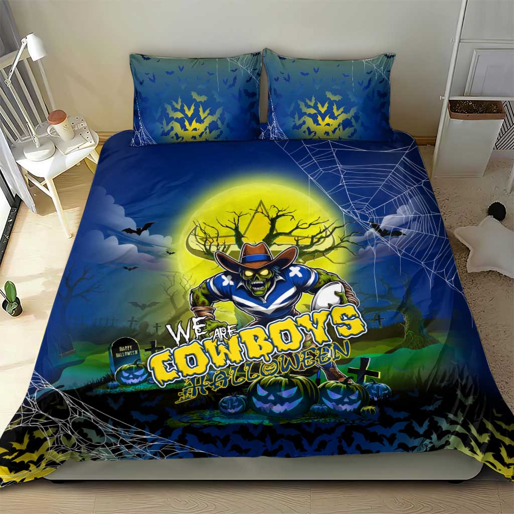 We Are Cowboys Halloween Bedding Set Pumpkin Scary Spooky Season - Aussie Hoodie