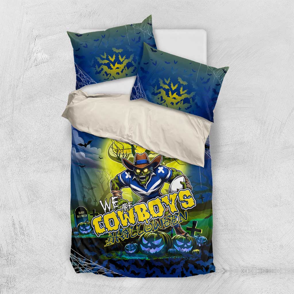We Are Cowboys Halloween Bedding Set Pumpkin Scary Spooky Season - Aussie Hoodie