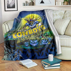 We Are Cowboys Halloween Blanket Pumpkin Scary Spooky Season - Aussie Hoodie