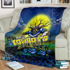 We Are Cowboys Halloween Blanket Pumpkin Scary Spooky Season - Aussie Hoodie