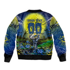 We Are Cowboys Halloween Bomber Jacket Pumpkin Scary Spooky Season - Aussie Hoodie